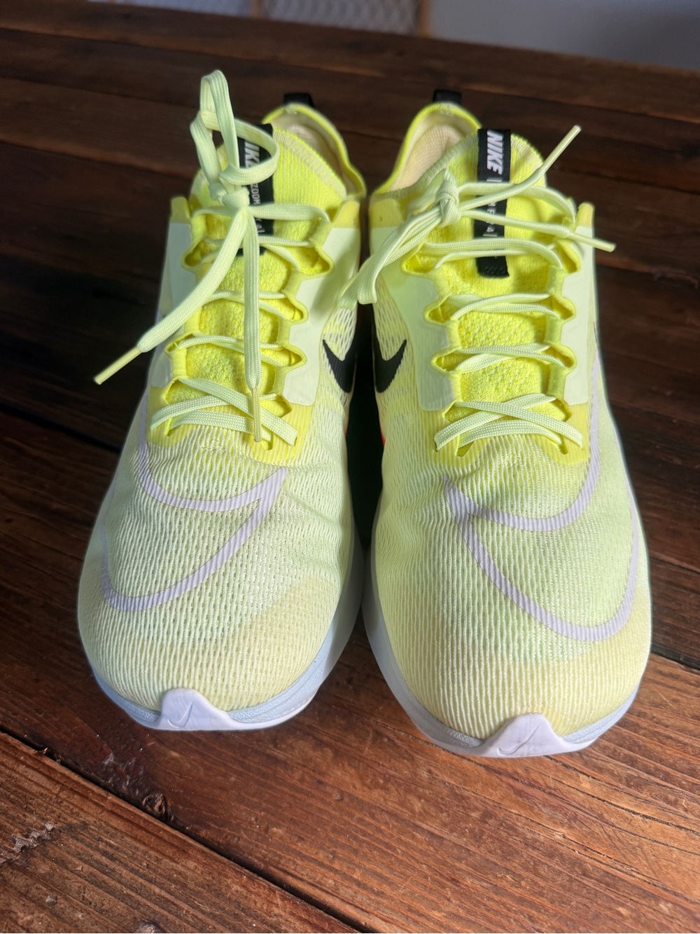 Nike Zoom Fly 4 'Barely Volt' Running Shoes Men's Size 12 - Picture 9 of 9
